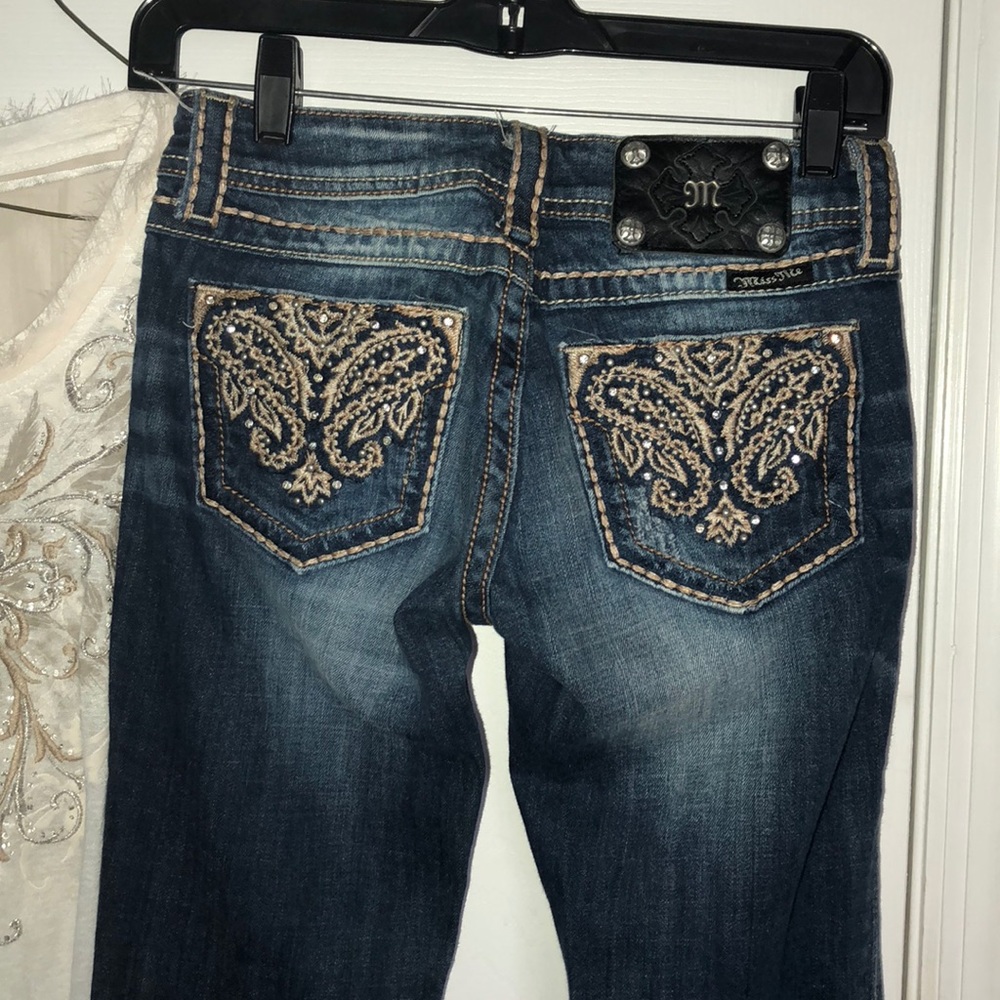 Size 25 bootcut Miss Me jeans